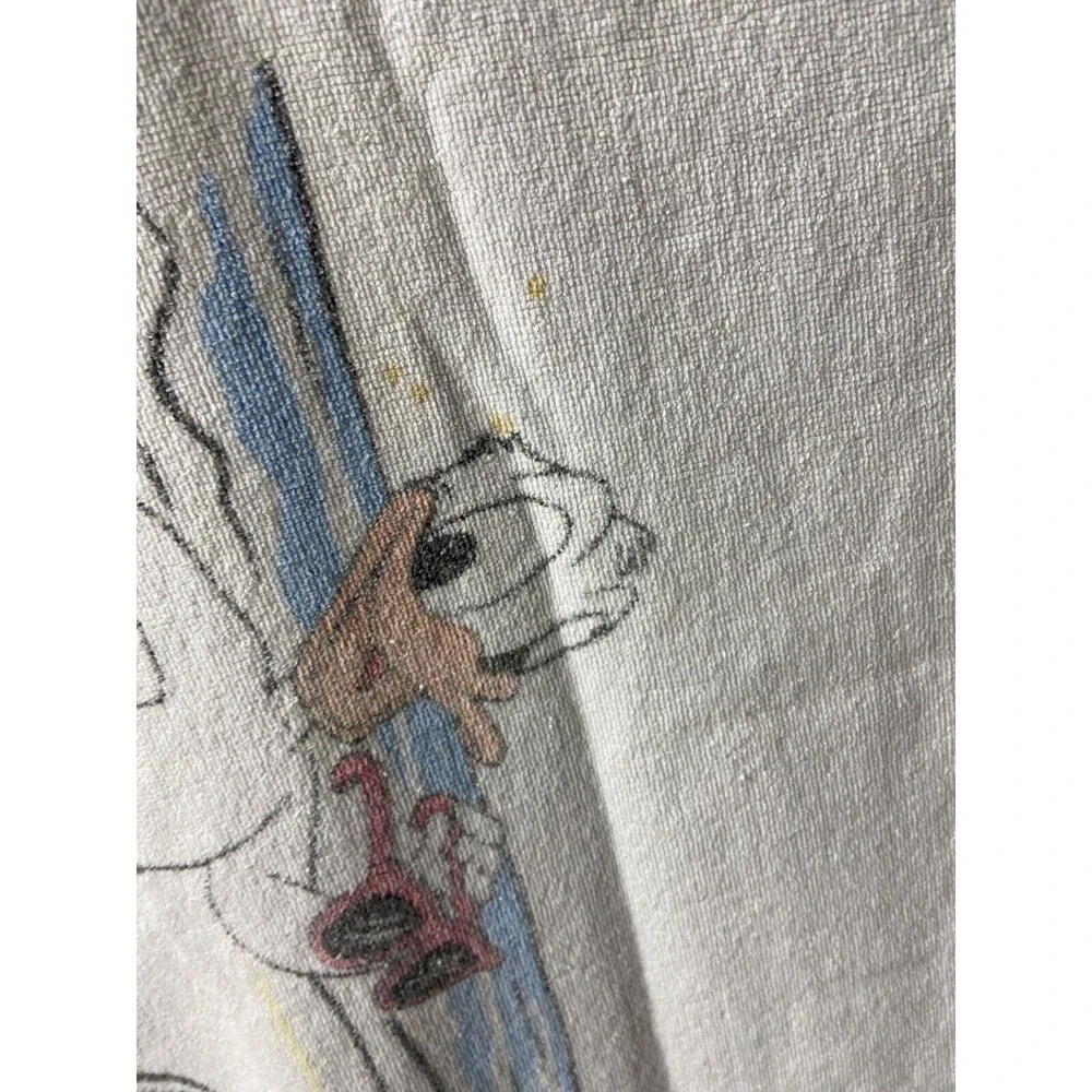 VTG Florida Disney Mickey Donald and Goofy Day at the Beach Towel  50